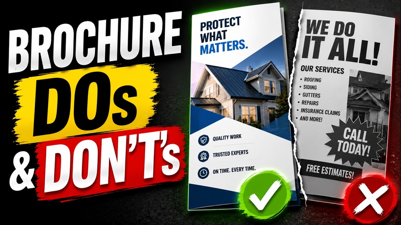 The DOs and DON'Ts of Brochure Design