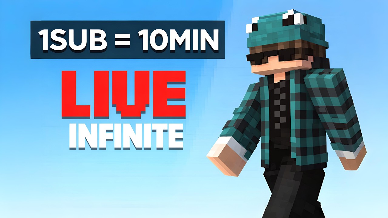 1 SUBSCRIBE = 10MINS EXTRA OF BEDWARS IN MCFLEET