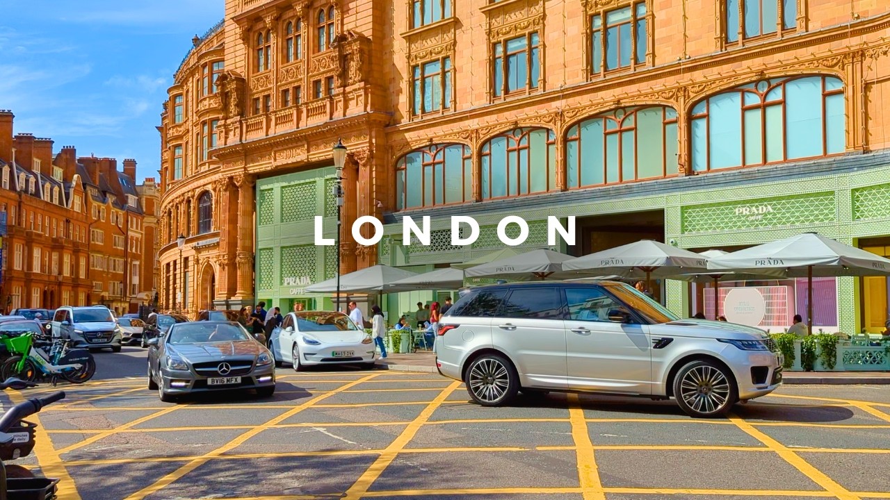 The MOST EXPENSIVE Streets of London | Harrods, Knightsbridge | London Walking Tour