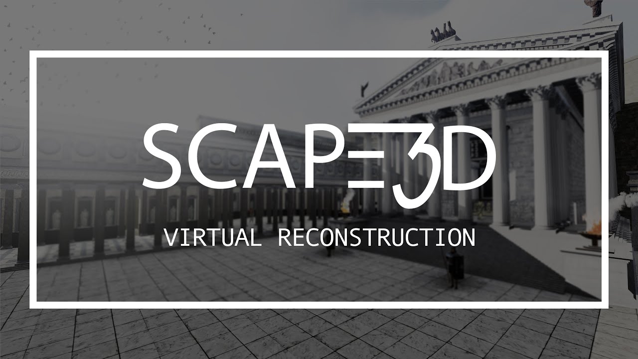 Virtual reconstruction: SCAPE3D