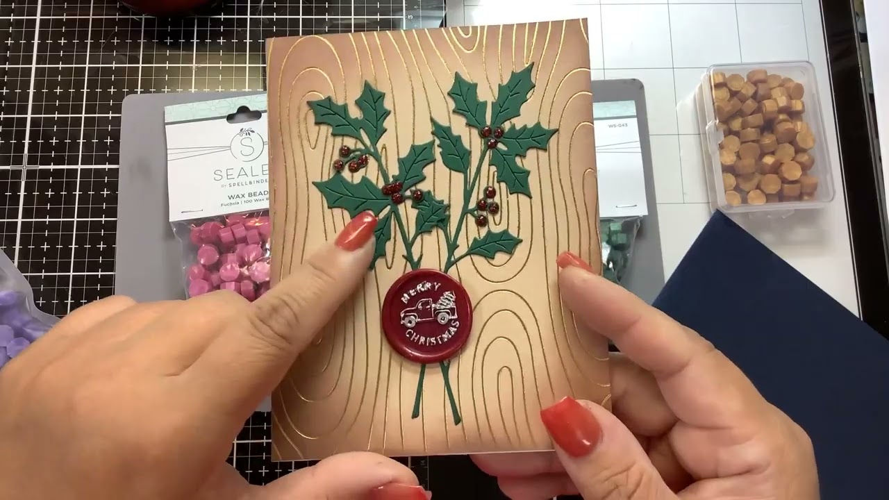 More wax seals colors & metallic markers from Spellbinders