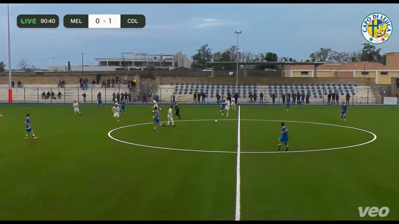 🟡🔵 Citt&agrave; di Melissano vs Capo di Leuca &bull; Coppa Puglia