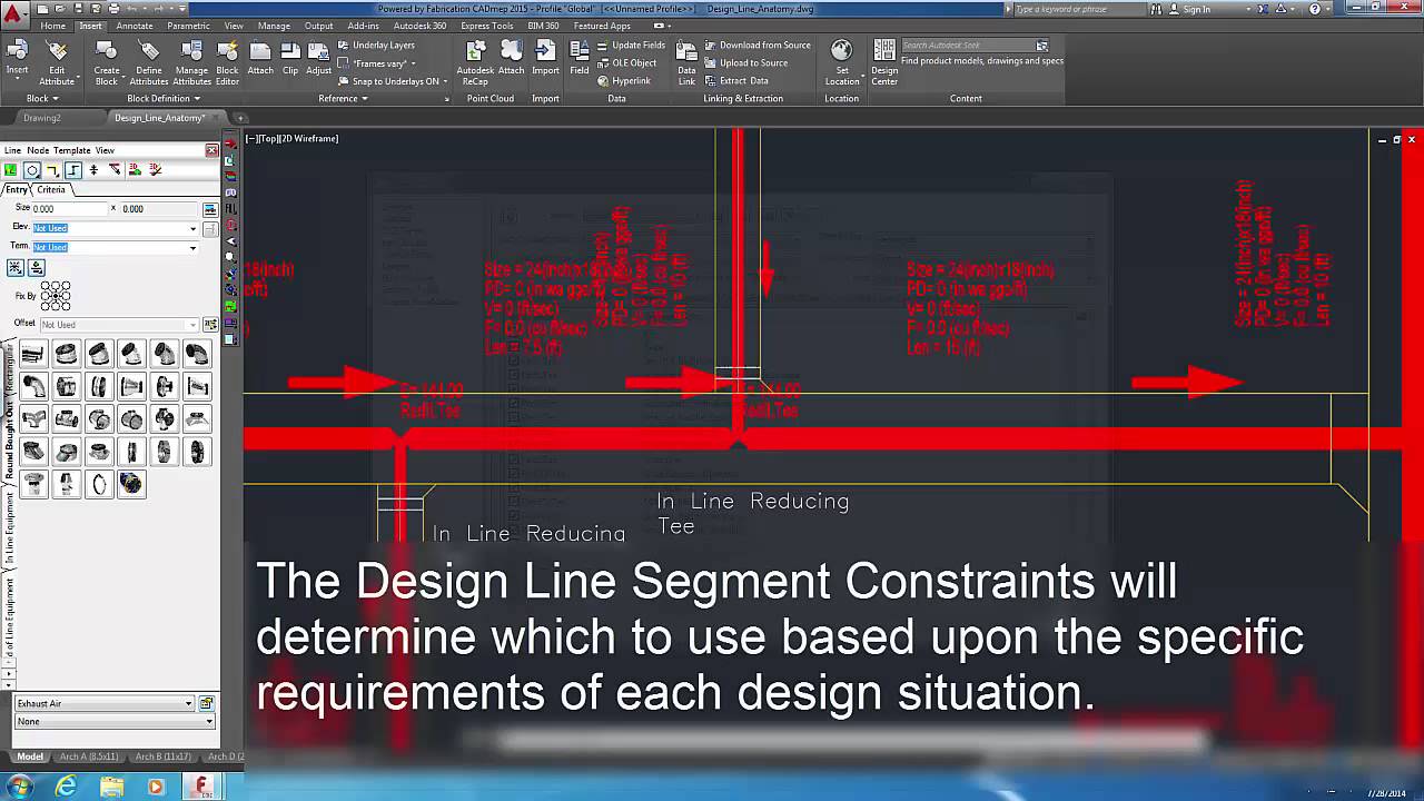 Design Line with Fabrication CADmep