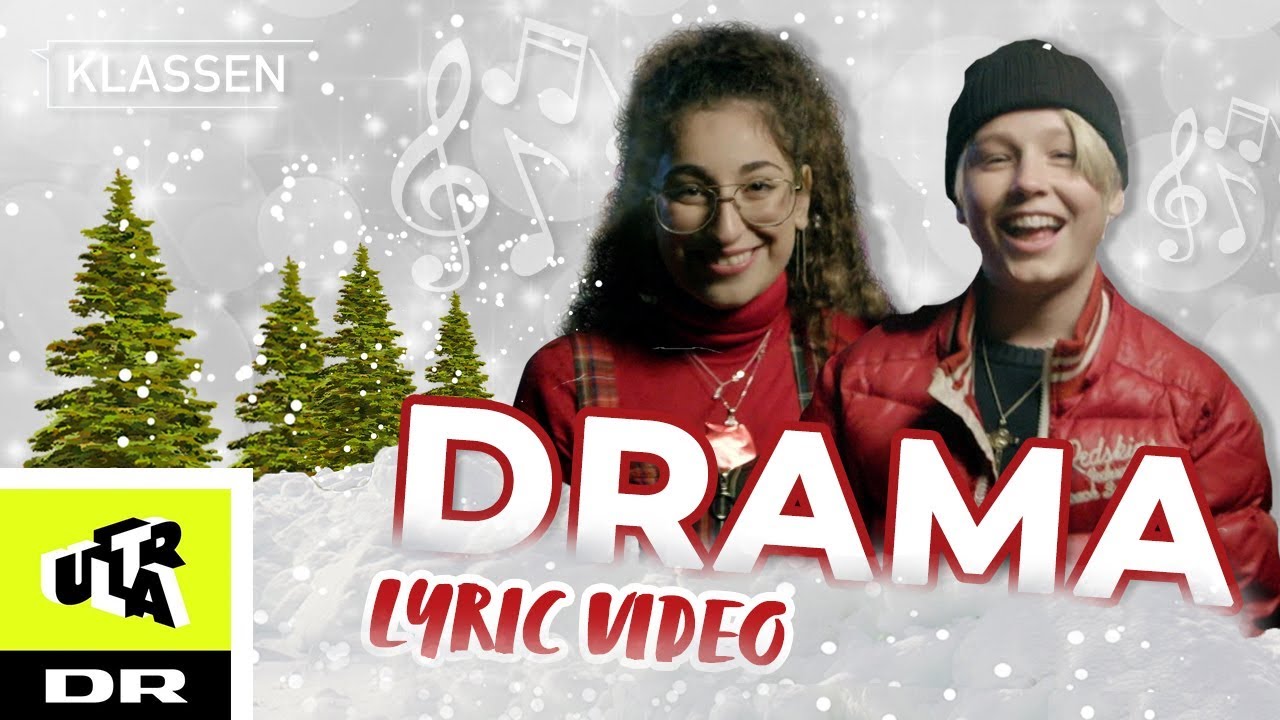 Klassens perfekte jul - Drama (Official Lyric Video) | Ultra