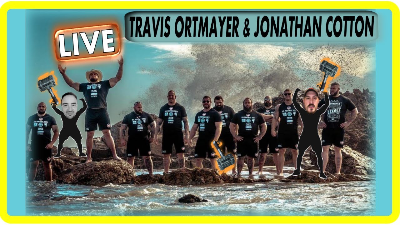 Strongman Champions League Portugal Winner Travis Ortmayer & Strongest Team Partner Jonathan Cotton