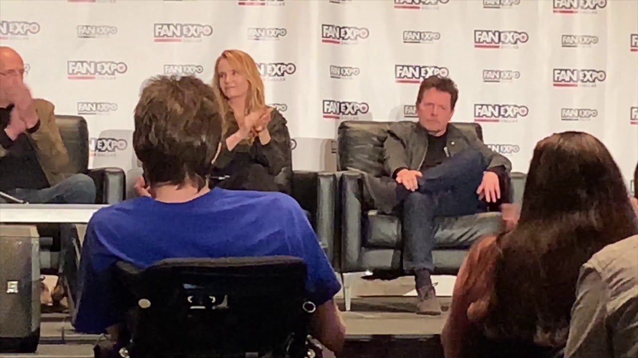 Back to the Future Cast Reunion at Fan Expo Dallas 2019 - Michael J Fox