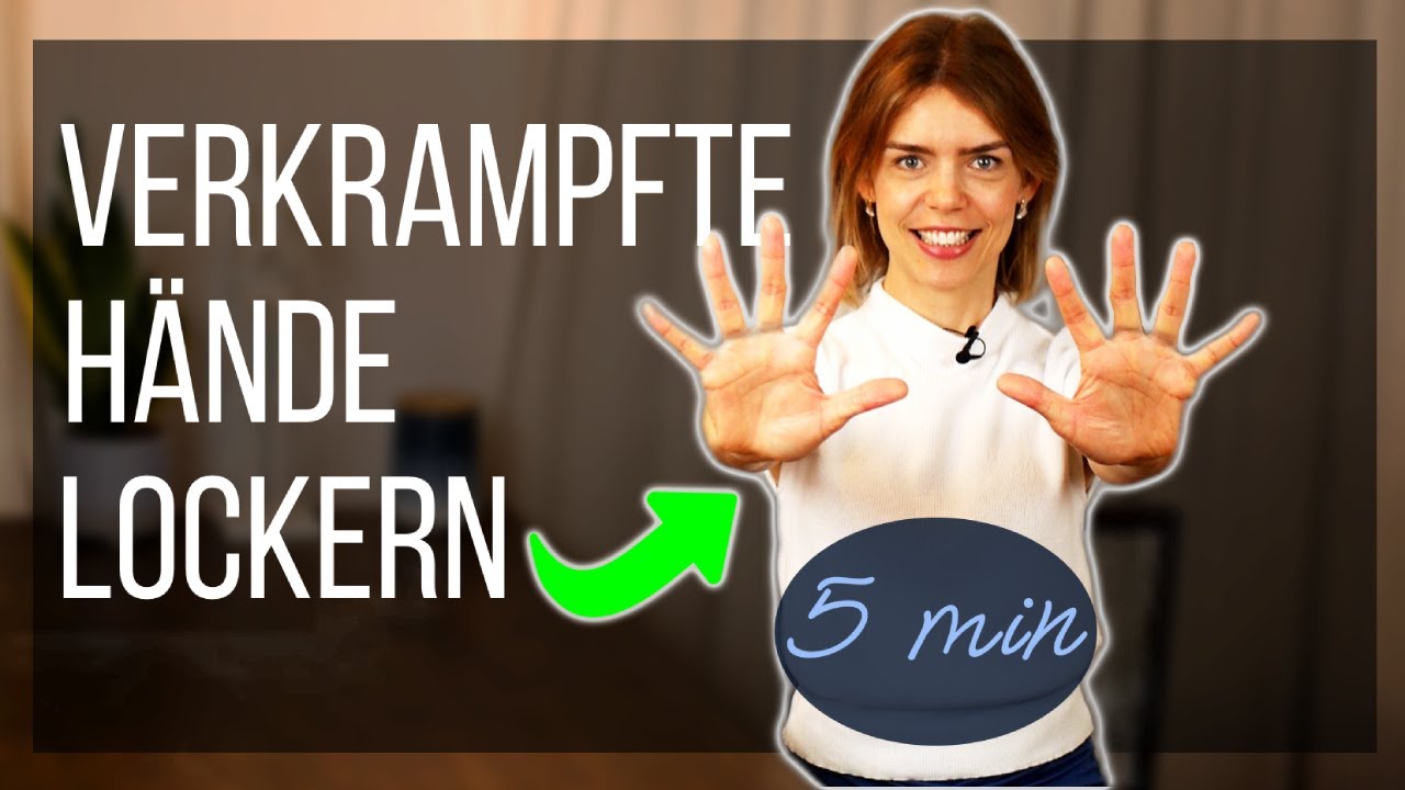 Schmerz lösen und verkrampfte Hände lockern - Sofort-Übung