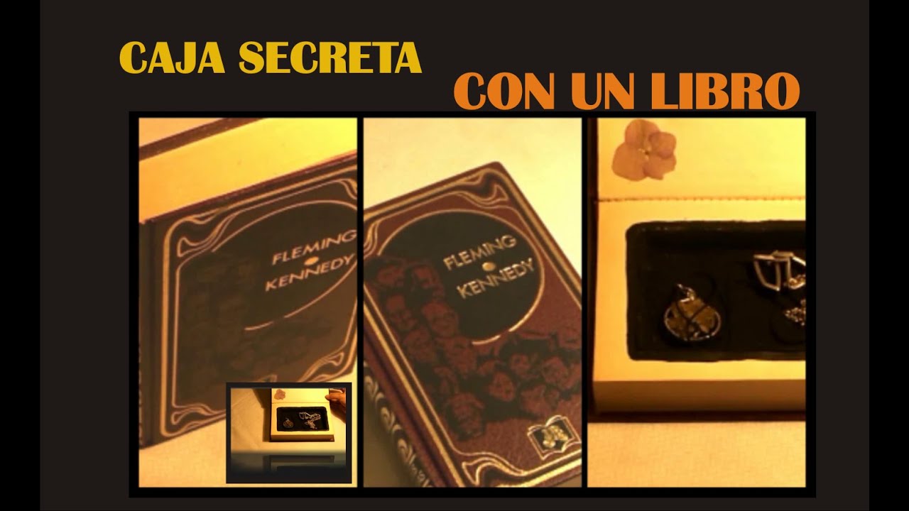 COMO HACER UNA CAJA SECRETA CON UN LIBRO