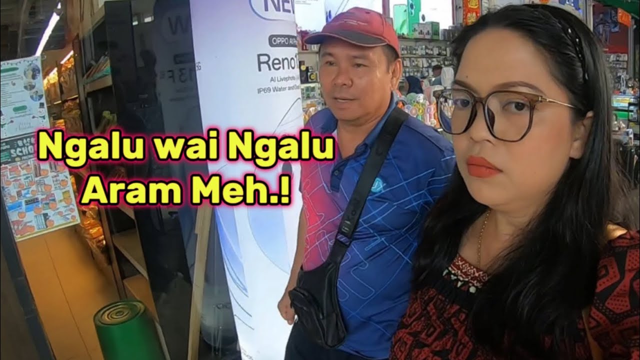 JOM HARINI KITA KE PASAR SERIAN MEMBELI TONG BIRU DI KEDAI (EMPULUK )