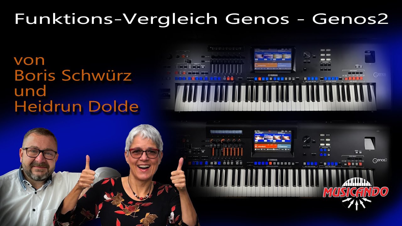 Funktions-Vergleich von Genos und Genos2 mit Boris und Heidrun