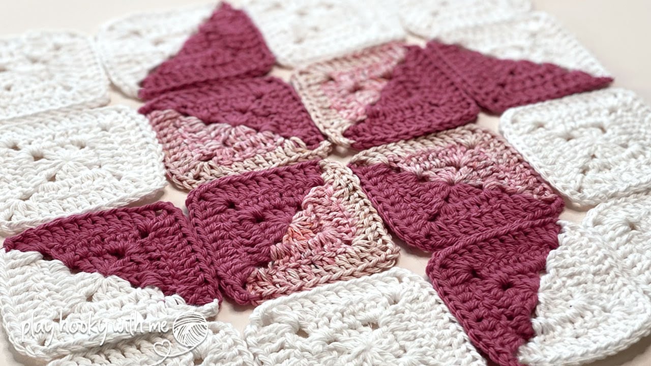 Crochet Amazing Quilt Style Blocks Using This Easy Square 🤩 Plus a Cool Hack ! 🧶