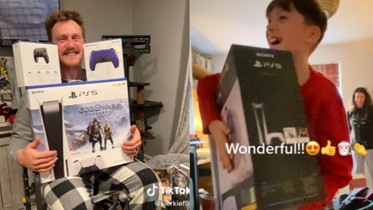 THESE PS5 / PLAYSTATION 5 CHRISTMAS UNBOXINGS WILL MAKE YOU CRY... WHOLESOME FAMILY SURPRISES XBOX