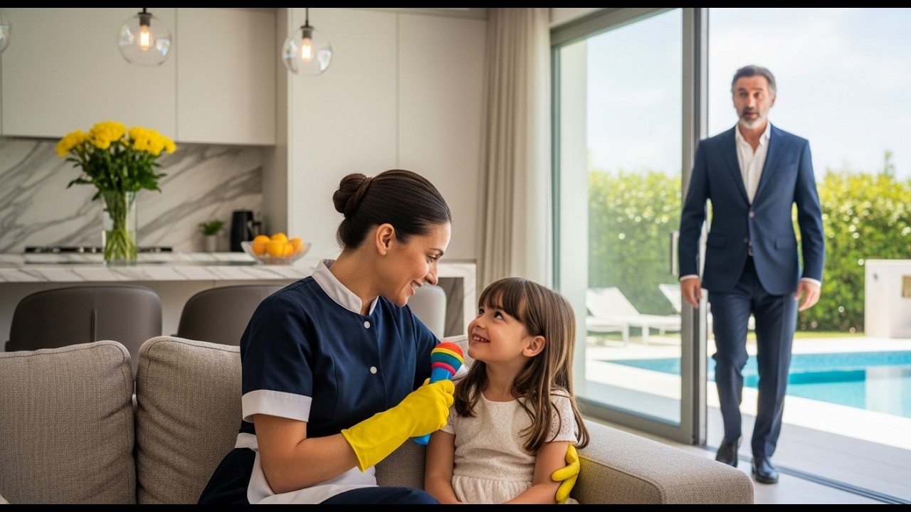 A NETA MUDA DO MILIONÁRIO NÃO FALAVA COM NINGUÉM — ATÉ QUE A BABÁ POBRE FEZ ALGO INESPERADO