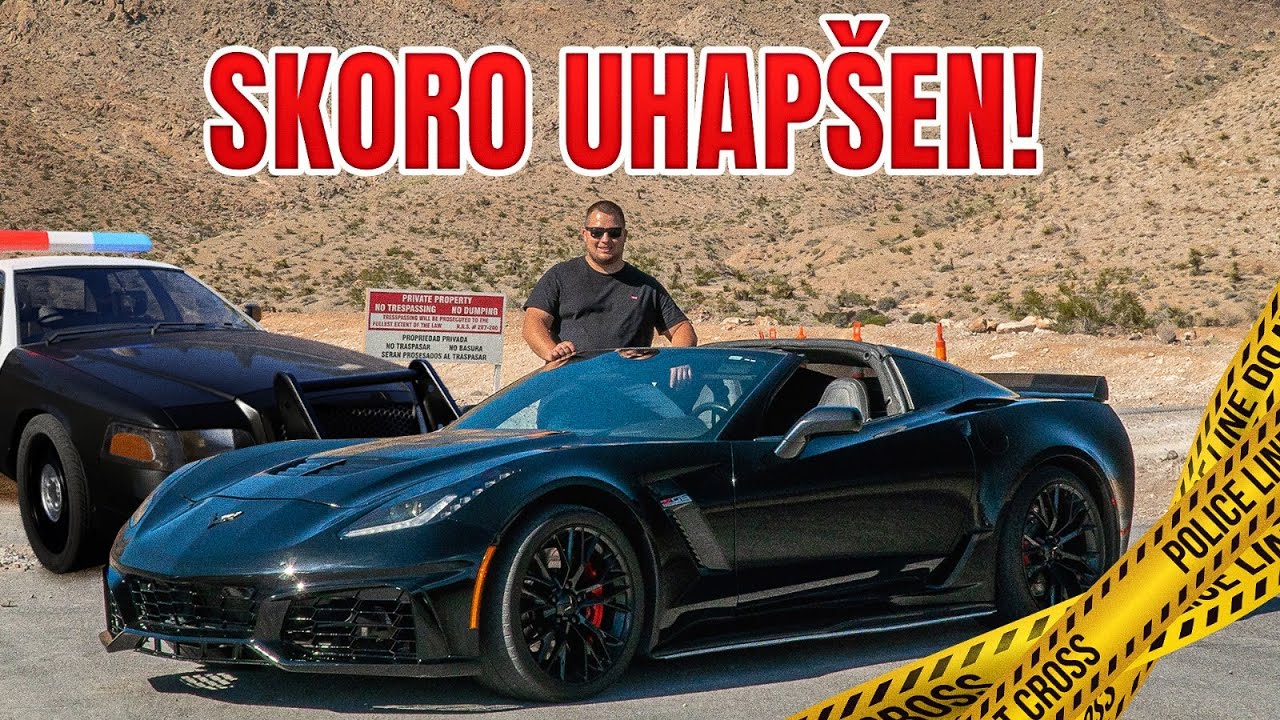 Corvette C7 Z06 me skoro kostala pritvora! 😅