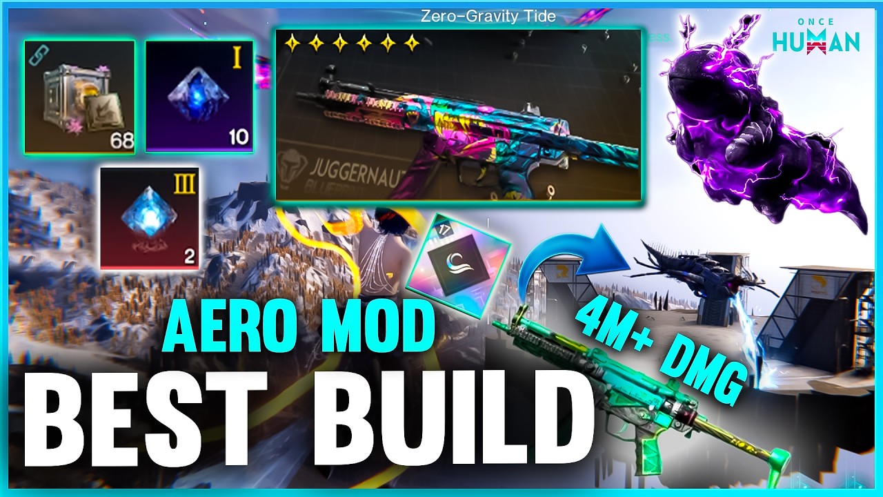 SOLO NEW BOSS MELTING BUILD GUIDE - GRAVITY CRYSTALS , ABASSAL CORE , AERO SHINY MOD - ONCE HUMAN