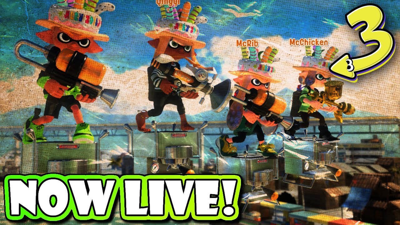 Splatoon 3! Frosty Fest With Viewers! Now Live!