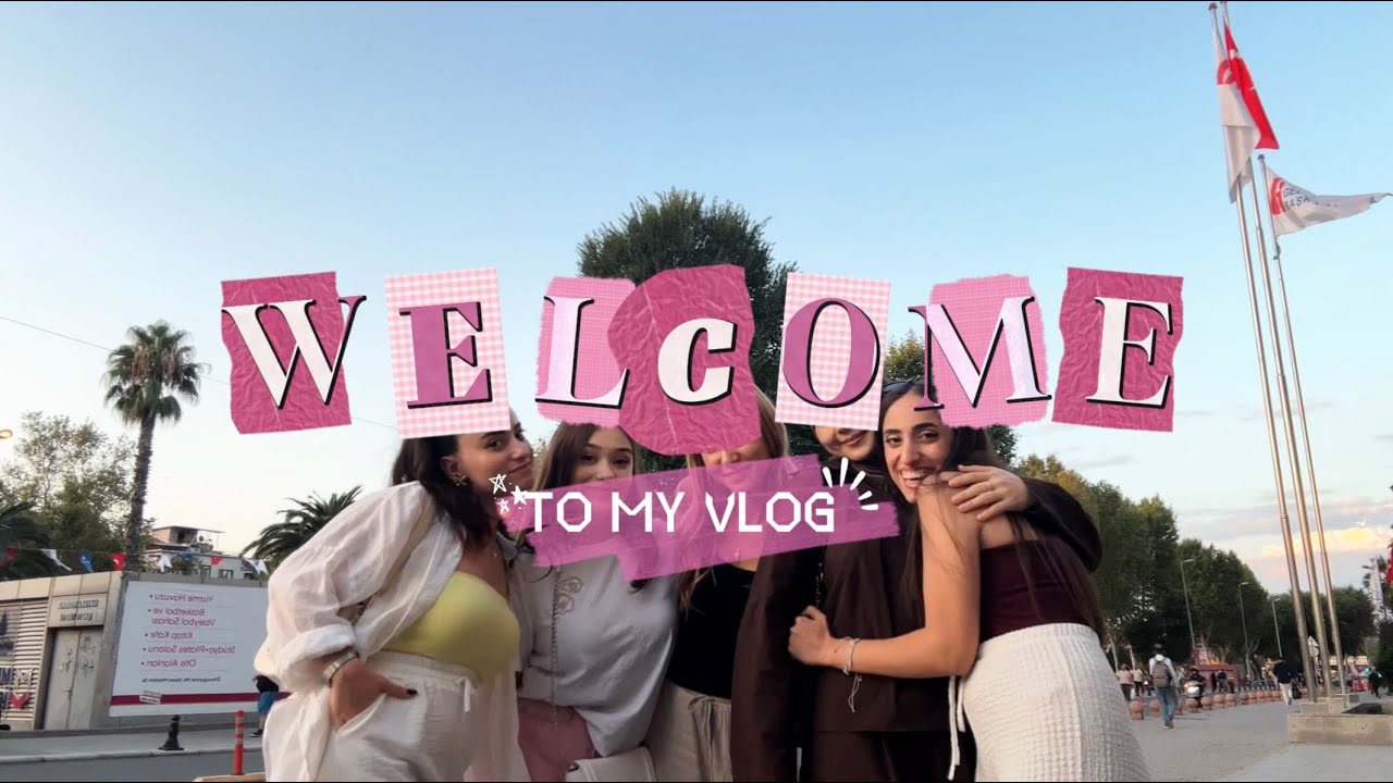 Kız kıza yazdan bir gün(yemek+doğum günü+bolca Özlem sevgi)vloggg🌸💗💕