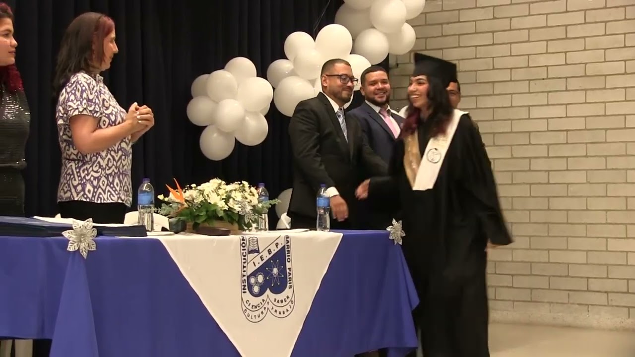 CEREMONIA DE GRADO INSTITUCION EDUCATIVA BARRIO PARIS 2025