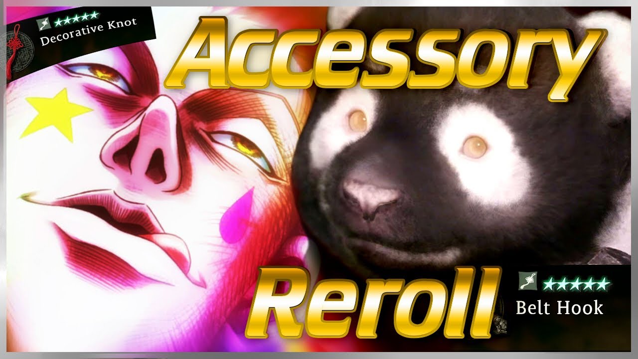 Wo Long - HUGE! How to REROLL 5 STAR Accessories INFINITELY! ウォーロン