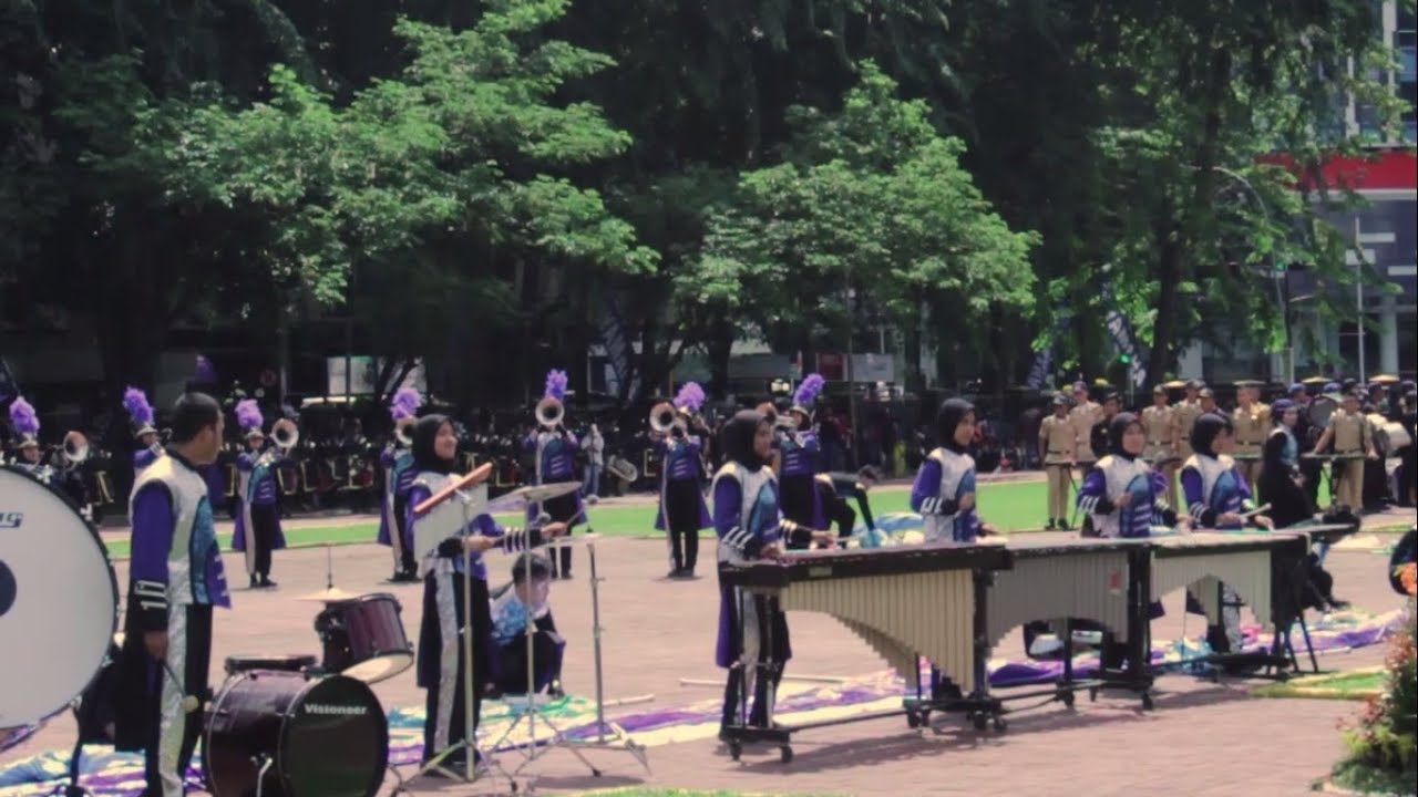 KONSER KREATIF :MB GBM MAN 3 Medan KAPOLDA SUMUT CUP 2018 Multi-CAM