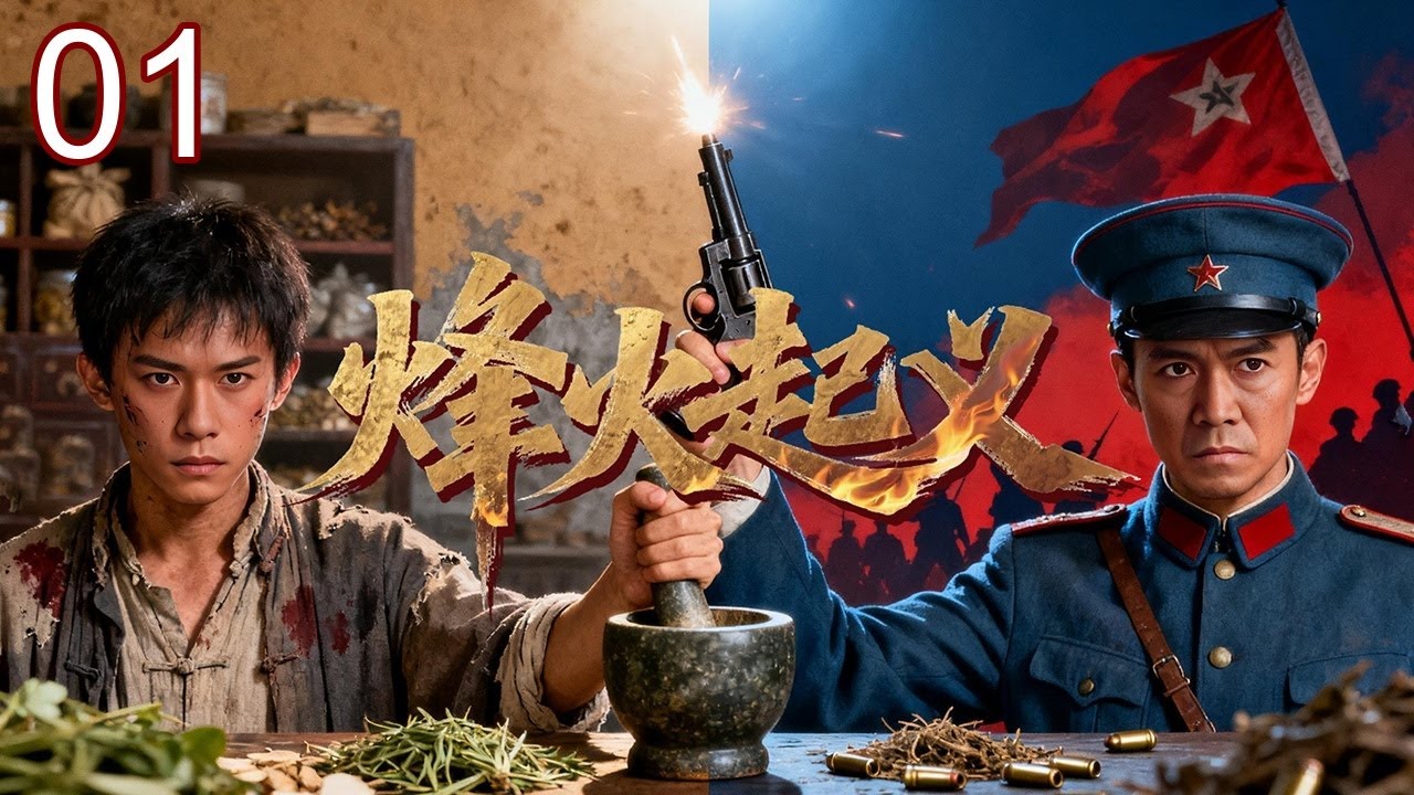 【超好看战争剧】烽火起义 01｜小伙炼药变炸药，被革命党持枪逼当将军！带领队伍打响起义第一枪！