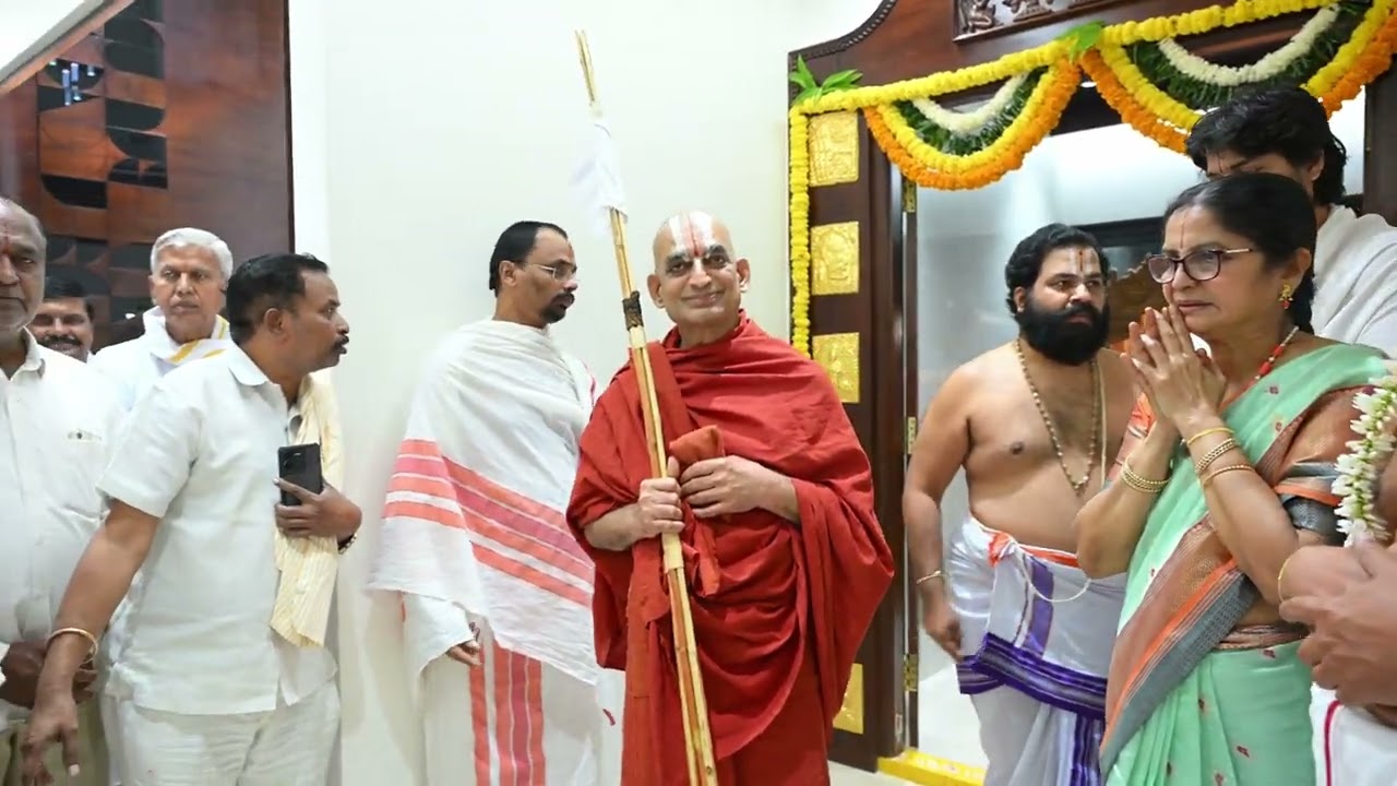 Jiyar Swamy Padha Pooja at Thirumal Reddy Shobha