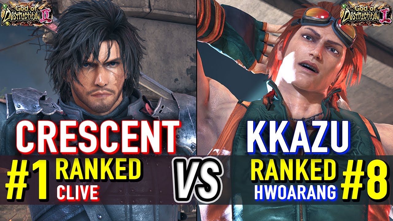 T8 🔥 CRESCENT (#1 Ranked Clive) vs KKAZU (#8 Ranked Hwoarang) 🔥 Tekken 8 High Level Gameplay