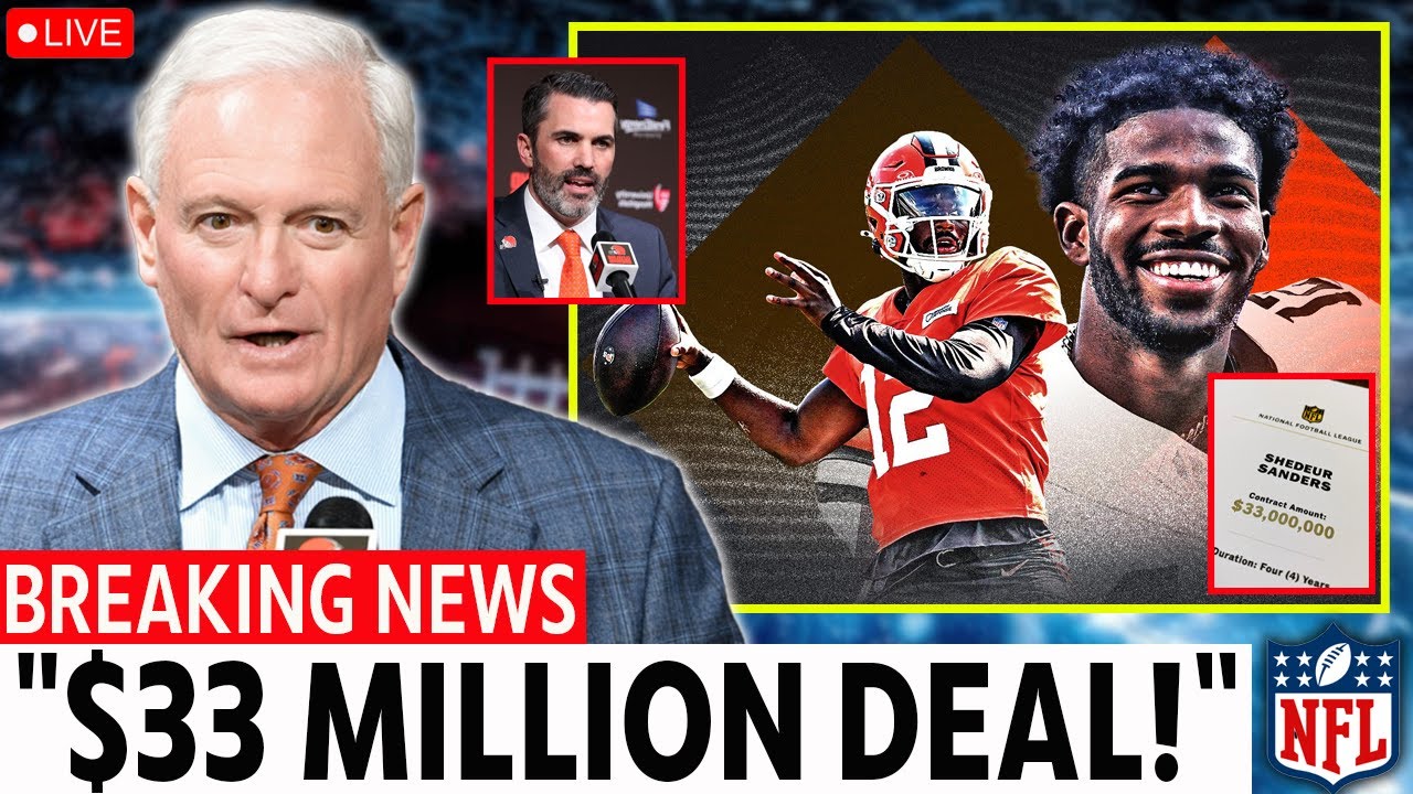 2 MIN AGO: Shedeur Sanders CRAZY $33M Deal OUTSIDE Of NFL Makes HIM THE RICHEST! HASLAM FUMING!