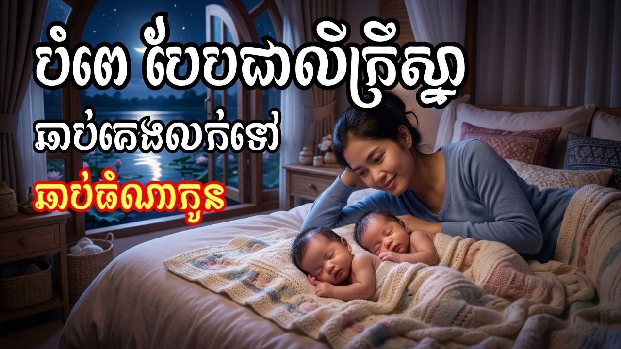 បំពេ | បែបជាលីក្រឹស្នា | ឆាប់គេងលក់ទៅ ឆាប់ធំណាកូន | Relaxing | Sleeping Song | Baby Sleeping