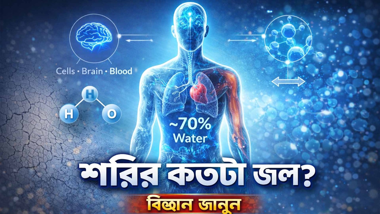 শরীরে জলের গুরুত্ব: কেন আমাদের প্রতিদিন জল পান করা জরুরি? | The Science of Hydration