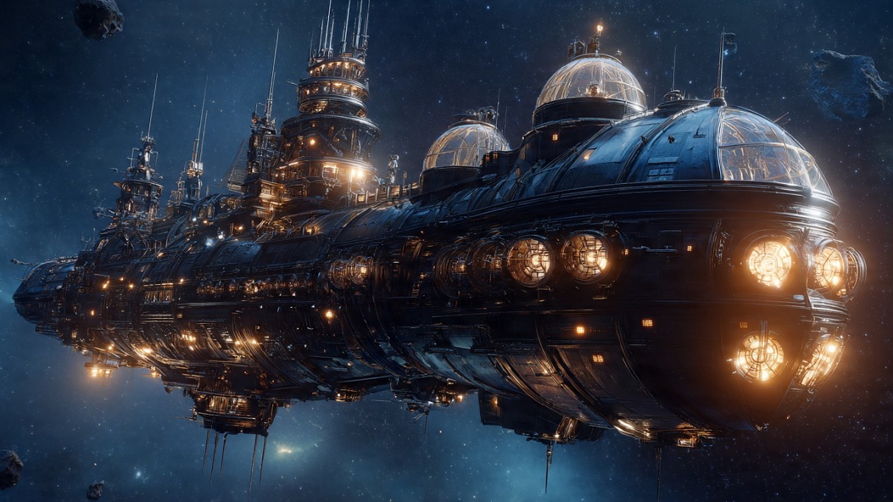 Эпическая Битва Космических Пиратов – Футуристический Корабль в Деле!