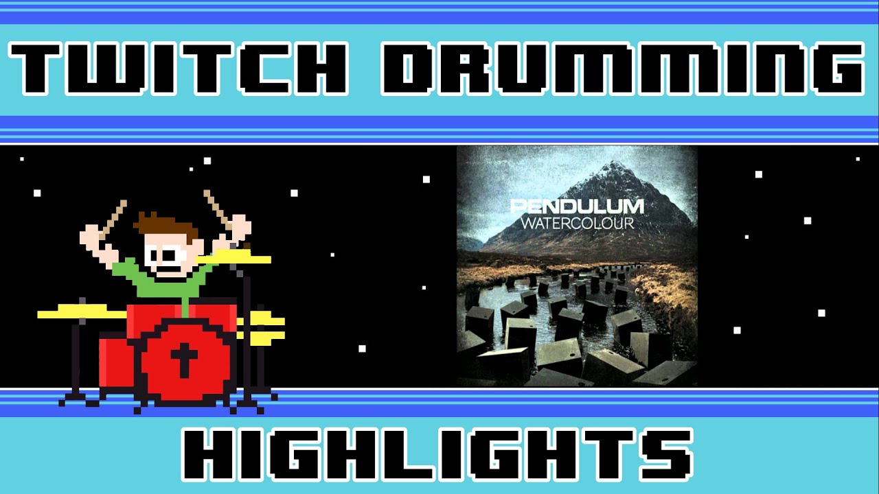 Pendulum - Watercolour (Drum Cover) -- The8BitDrummer