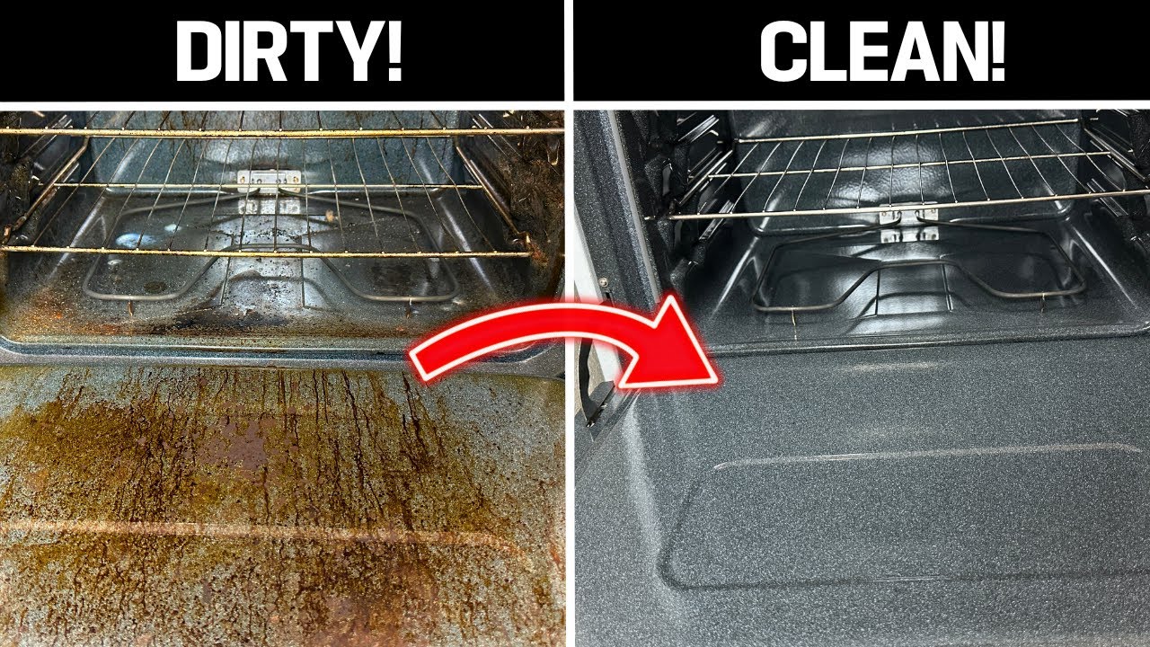 The Best Way To Clean Your Oven!