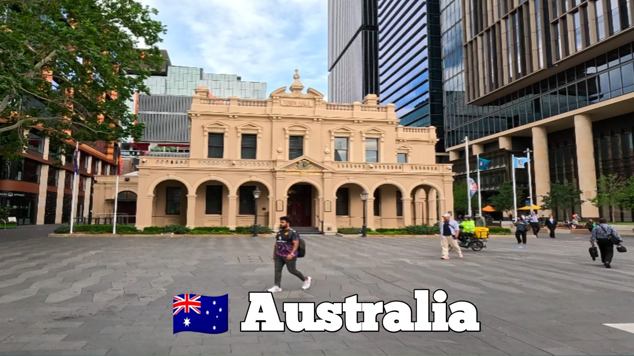  4K Walking Tour Sydney, Australia - Paramatta City Central