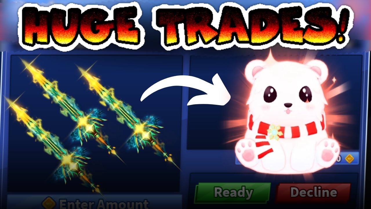 BLADE BALL 0 TO 100K RAP TRADING SERIES! | ep.3 (TRADE PACKED! 🐻)