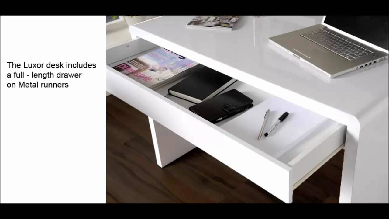 Executive Luxor Luxury Computer Home Office Desk Workstation
