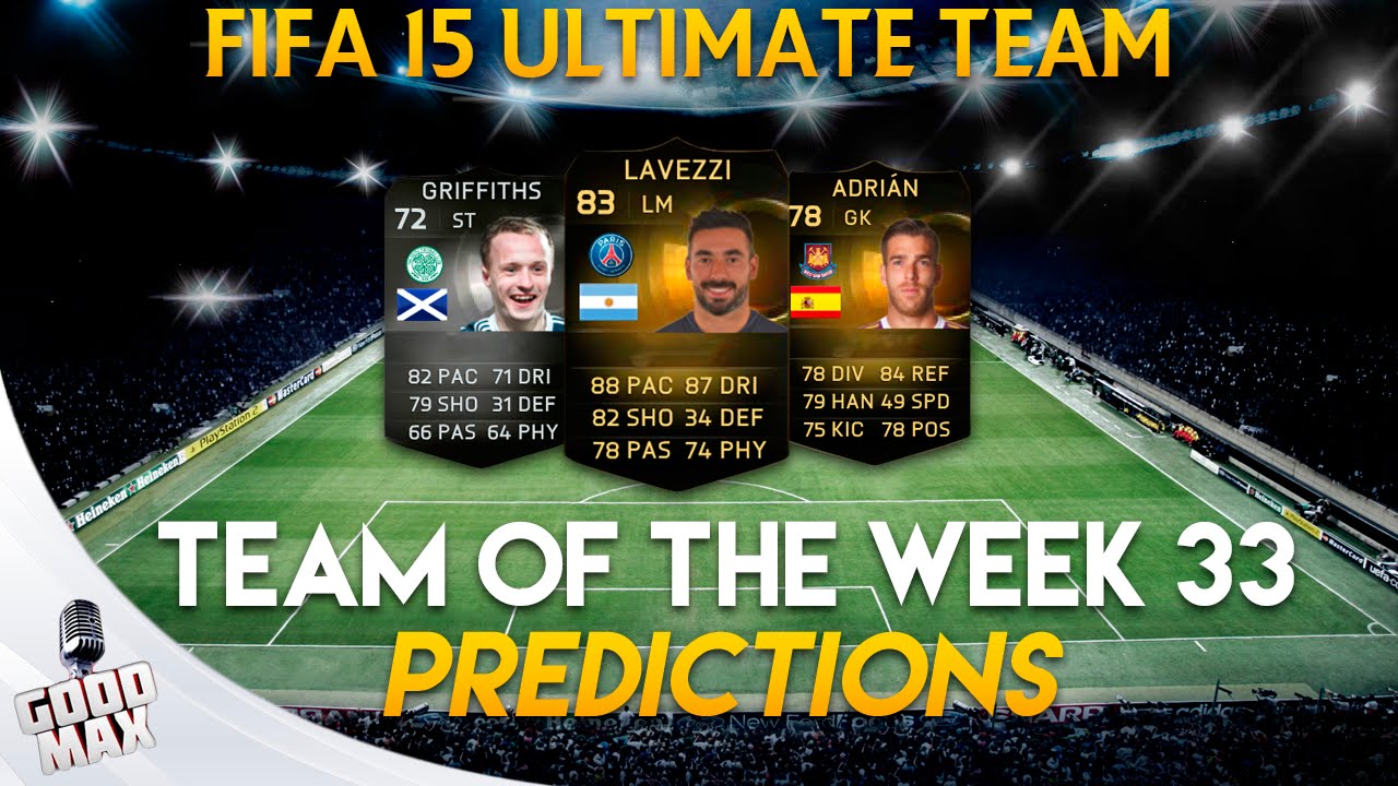 TOTW 33 PREDICTIONS