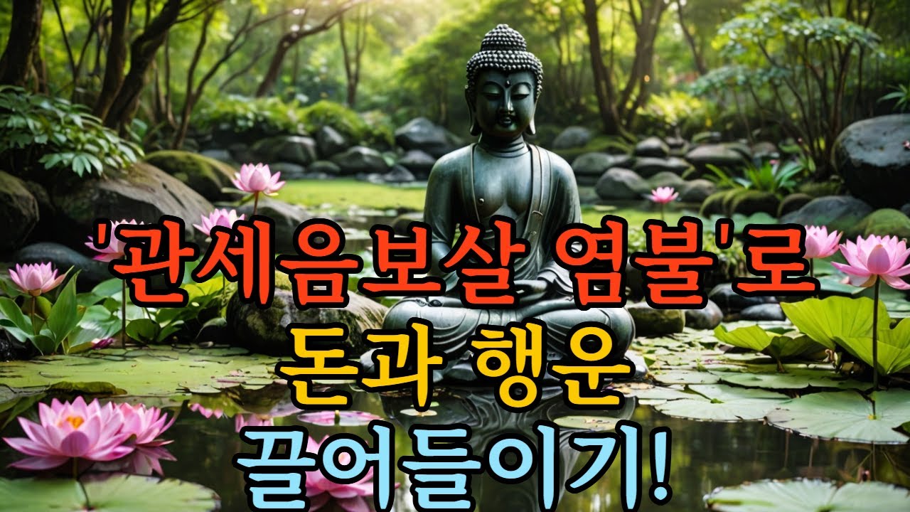 돈 들어오는 관세음보살 염불