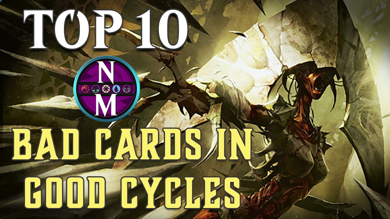 Топ-10 MTG: ПЛОХИЕ карты в ОТЛИЧНЫХ циклах | Magic: the Gathering | Эпизод 412
