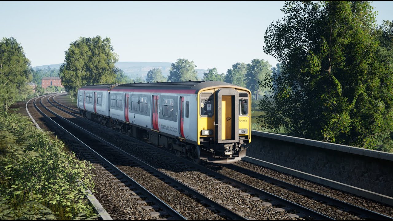 Train Sim World 5: Cardiff City Network 2B06 - Class 150/2