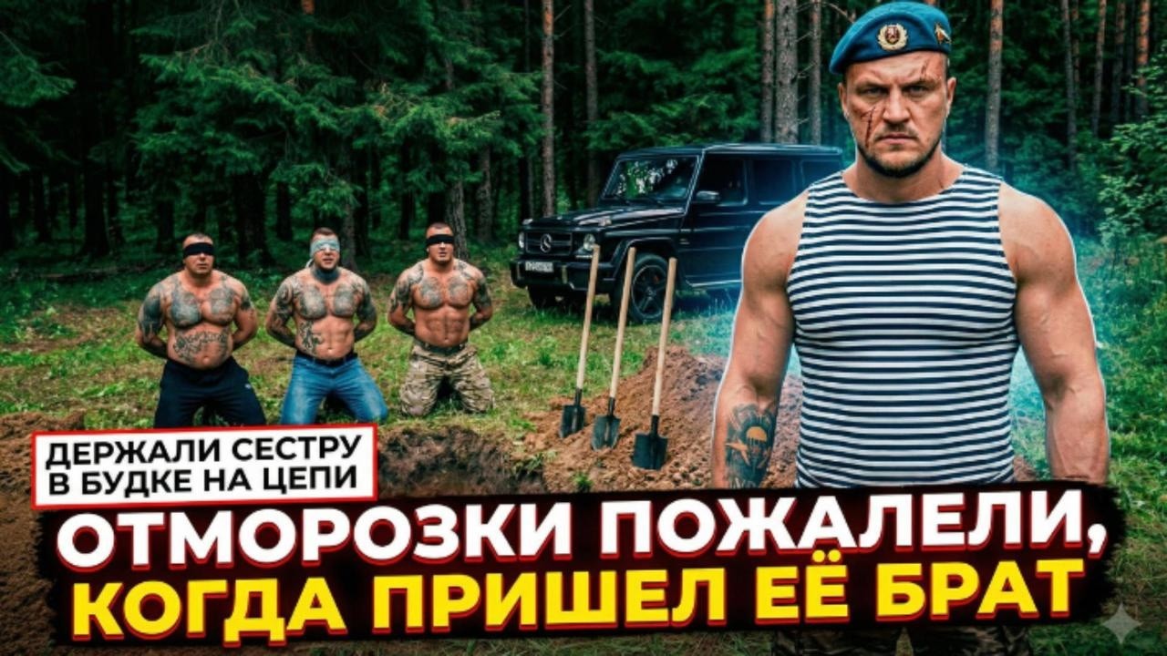 😱 ДЕРЖАЛИ СЕСТРУ В БУДКЕ НА ЦЕПИ. ОТМОРОЗКИ ПОЖАЛЕЛИ, КОГДА ПРИШЕЛ ЕЁ БРАТ