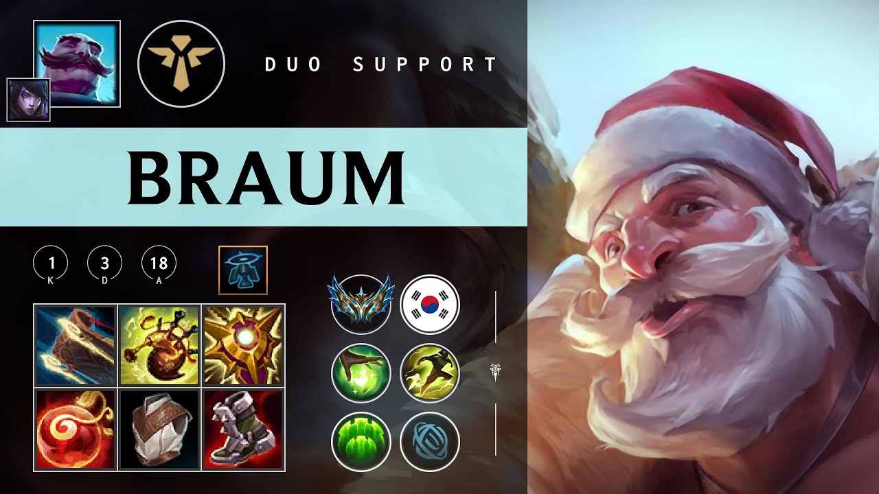 Braum Support vs Rell - KR Challenger Patch 26.02