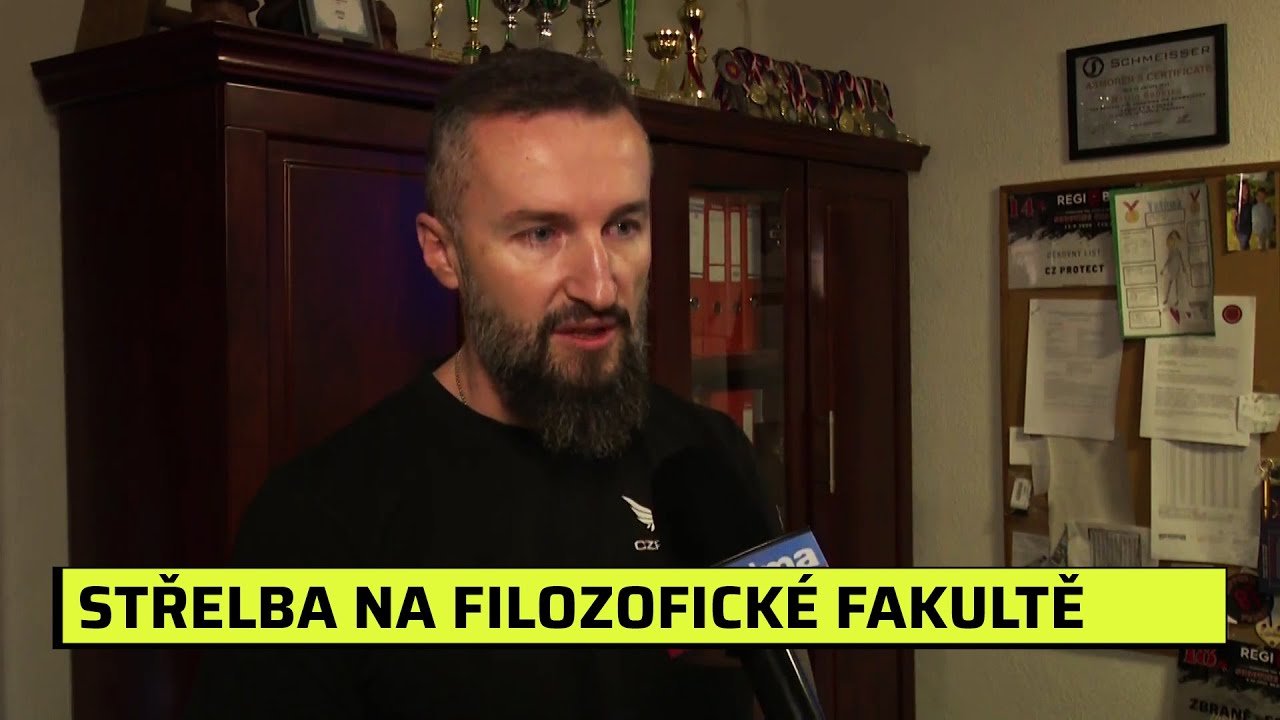 Instruktor střelce z fakulty: Byl velmi tichý, klidný. Uháněl nás, ať kurz uděláme co nejdřív