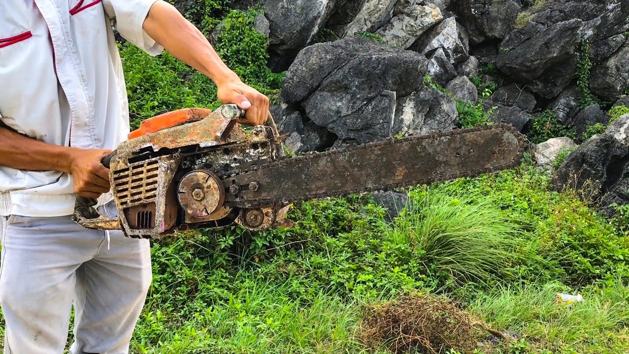 Restoration ChainSaw STIHL | Restore ChainSaw STIHL 052AV