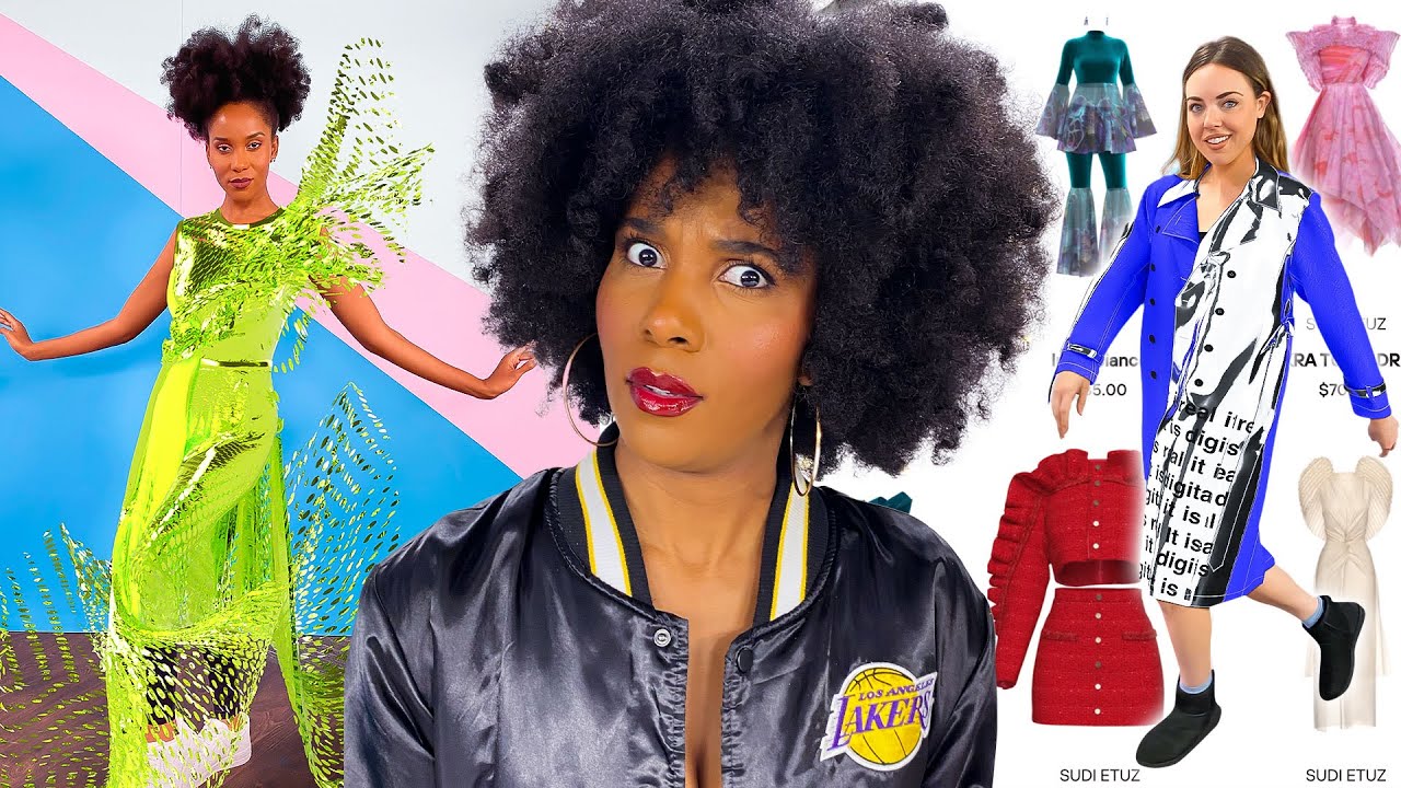 We Try Digital Clothes For The First Time?!