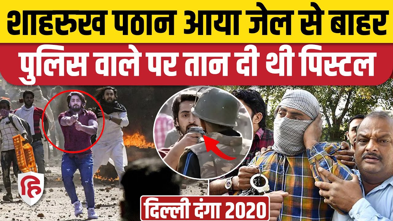Delhi Riots के आरोपी Shahrukh Pathan को अंतरिम जमानत,खूब Video हुआ था Viral