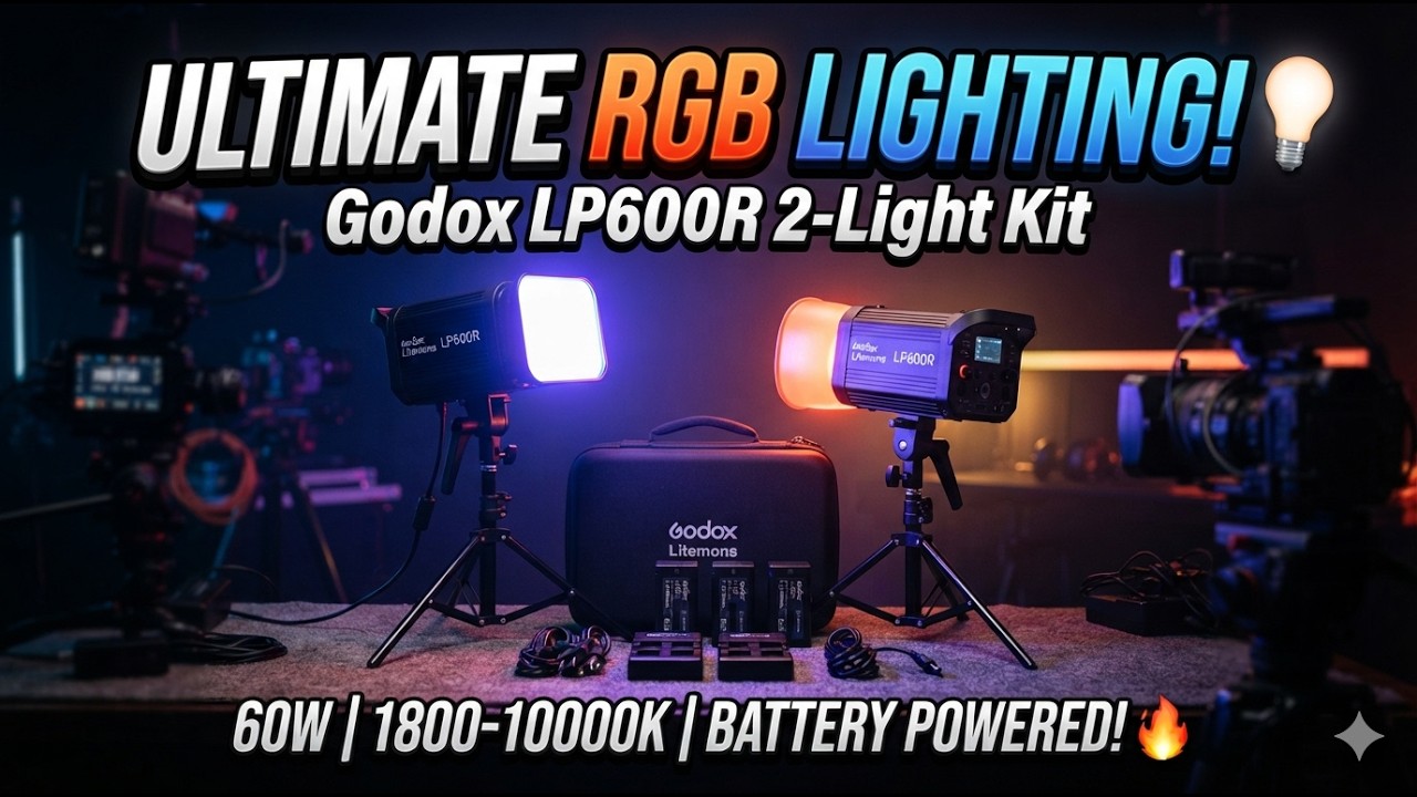 Godox Litemons LP600R Review &ndash; Best RGB LED Light Kit?