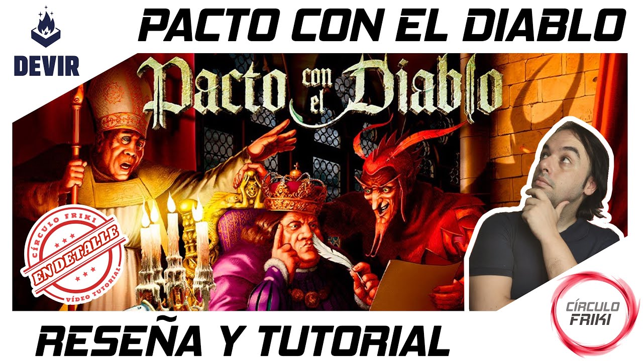 ⭕ PACTO CON EL DIABLO 😈 Rese&ntilde;a y C&oacute;mo se juega / Tutorial 😈 Juego de mesa - Devir