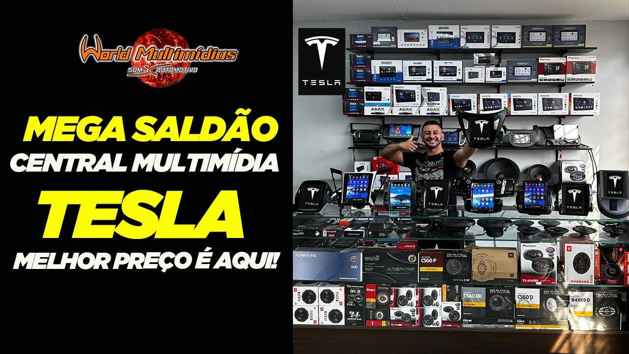 MEGA SALD&Atilde;O CENTRAL MULTIM&Iacute;DIA TESLA O MELHOR PRE&Ccedil;O &Eacute; AQUI -WORLD MULTIM&Iacute;DIAS