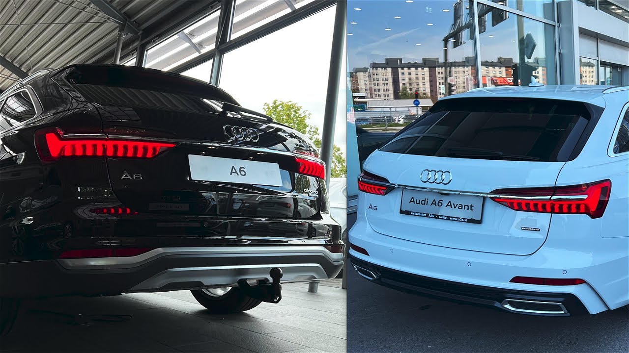 2023 Audi A6 Allroad vs 2023 Audi A6 Avant - EXTERIOR Comparison